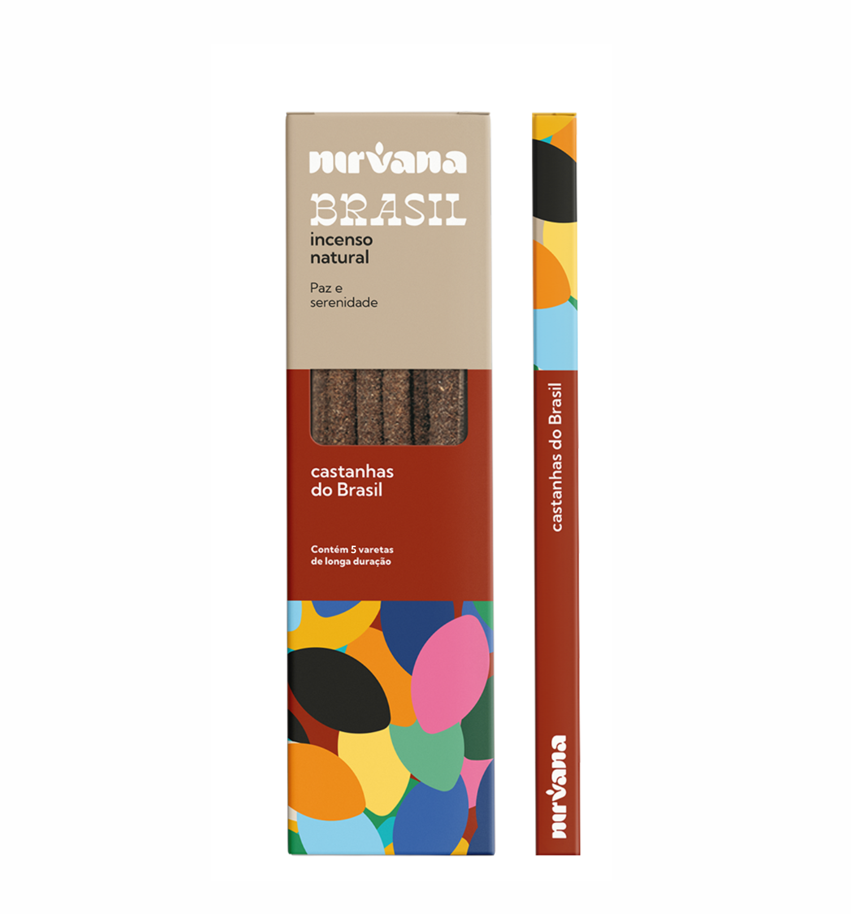 INCENSO NIRVANA BRASIL - CASTANHAS DO BRASIL