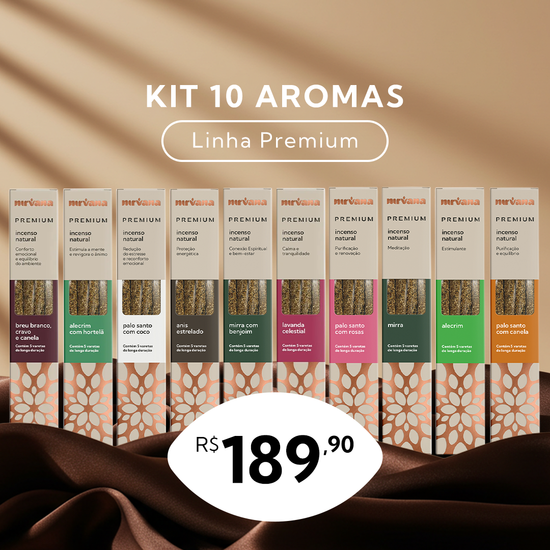 Kit Nirvana 10 unidades Linha Premium