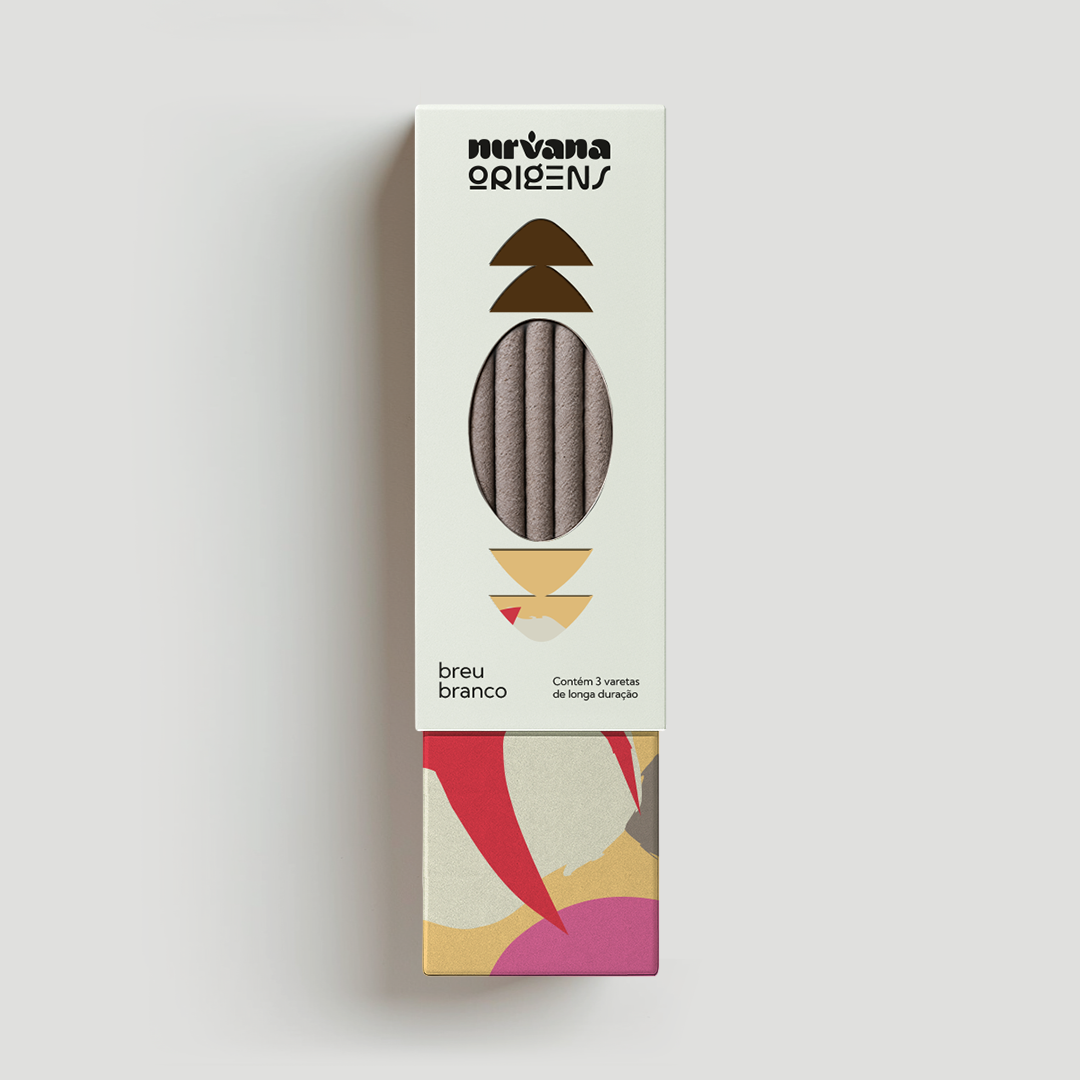 Incenso Nirvana Origens Breu Branco