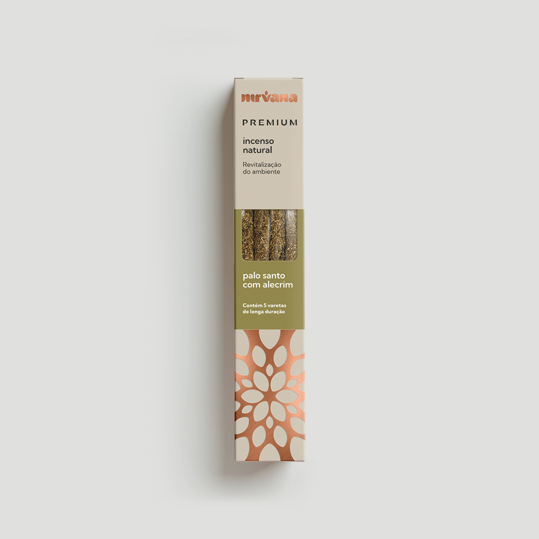 NIRVANA PREMIUM PALO SANTO INCENSE WITH ROSEMARY