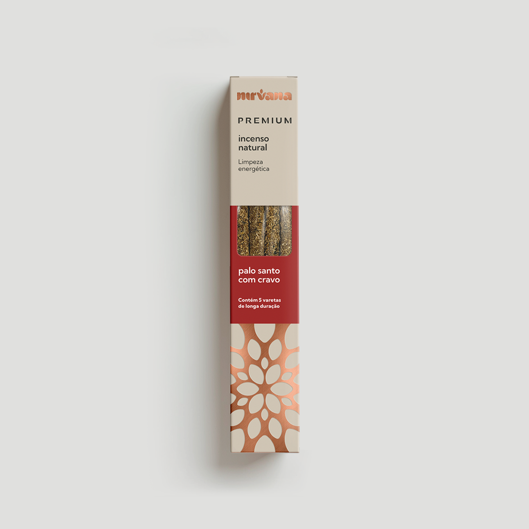 NIRVANA PREMIUM PALO SANTO INCENSE WITH CLOVES