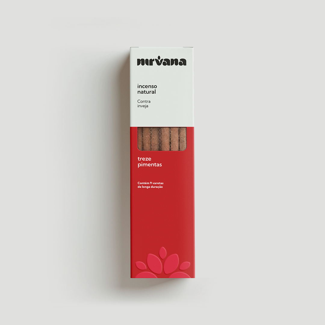 INCENSO NATURAL NIRVANA TREZE PIMENTAS