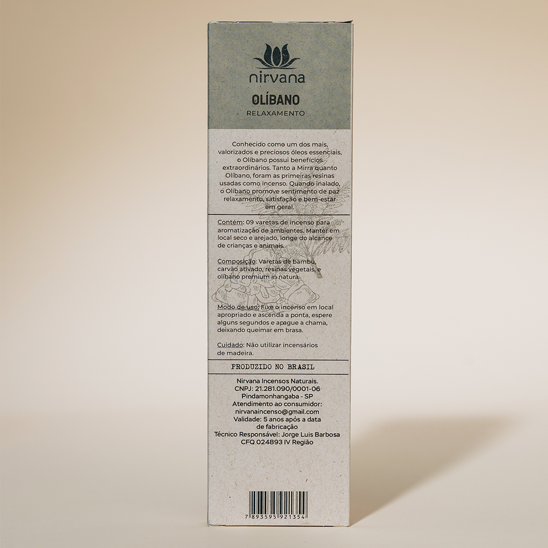 NATURAL NIRVANA FRANKINCENSE INCENSE