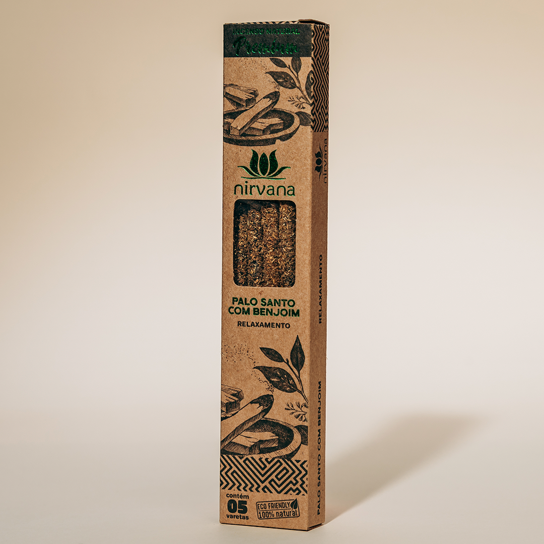 INCIENSO PALO SANTO NIRVANA PREMIUM CON BENJOIN