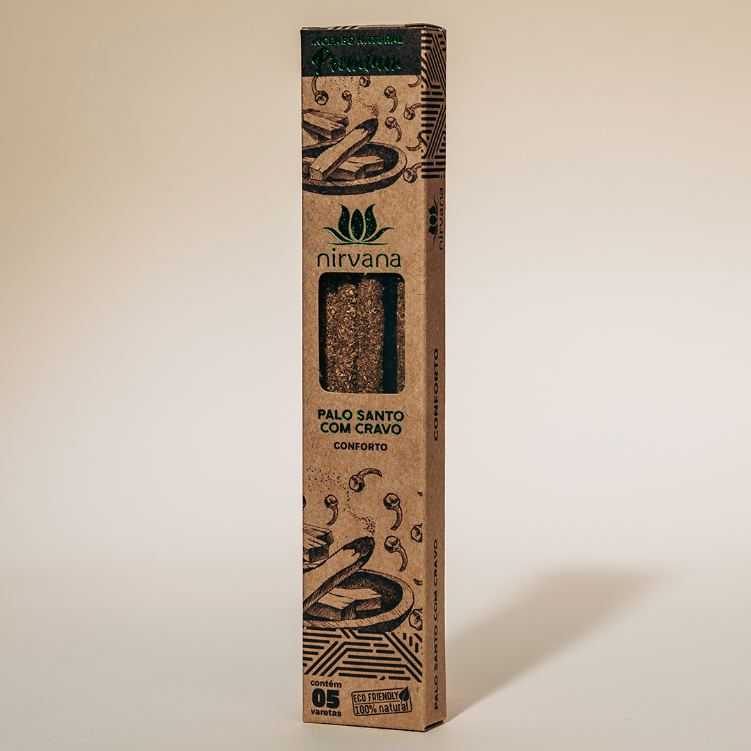 NIRVANA PREMIUM PALO SANTO INCENSE WITH CLOVES