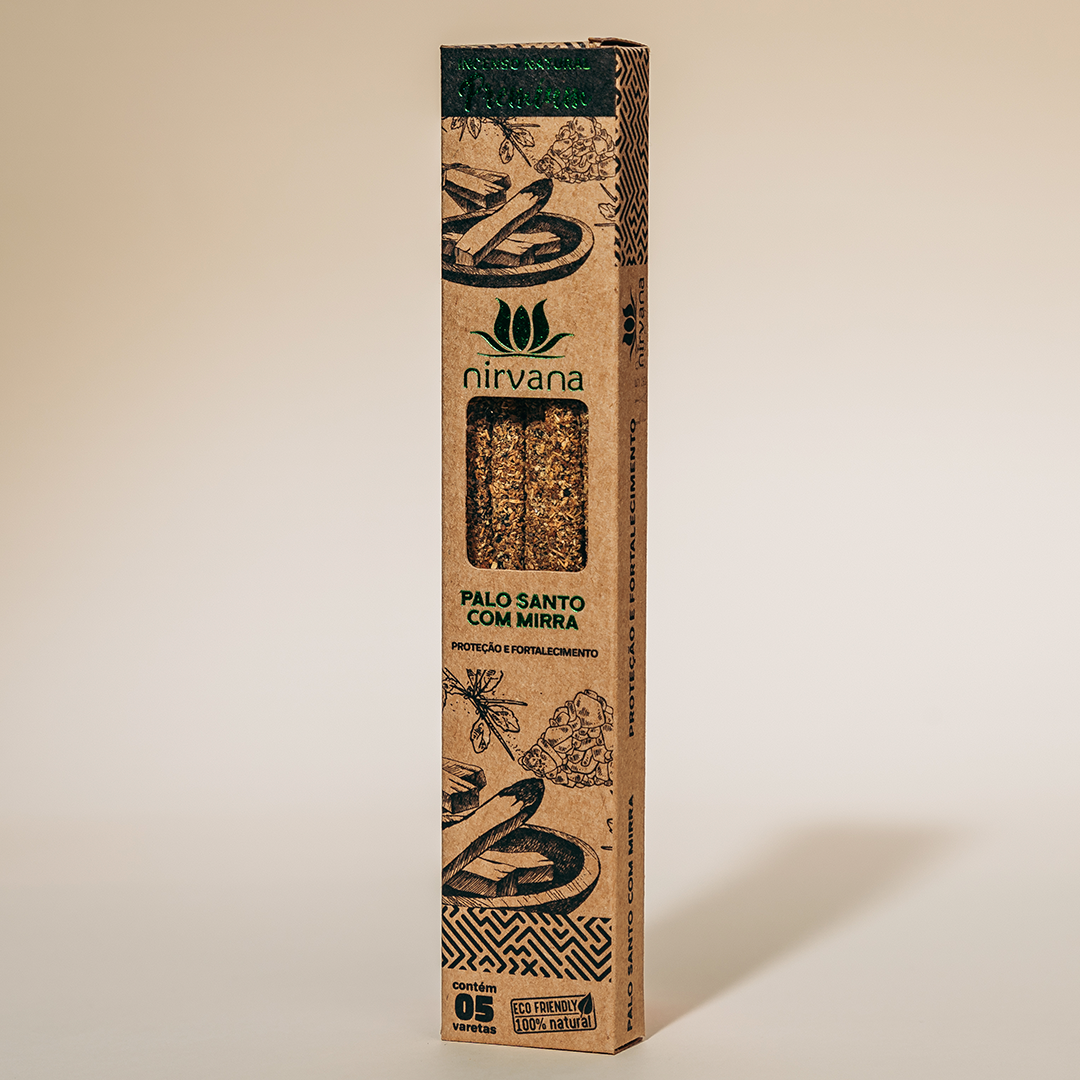 NIRVANA PREMIUM PALO SANTO INCENSE WITH MYRRH