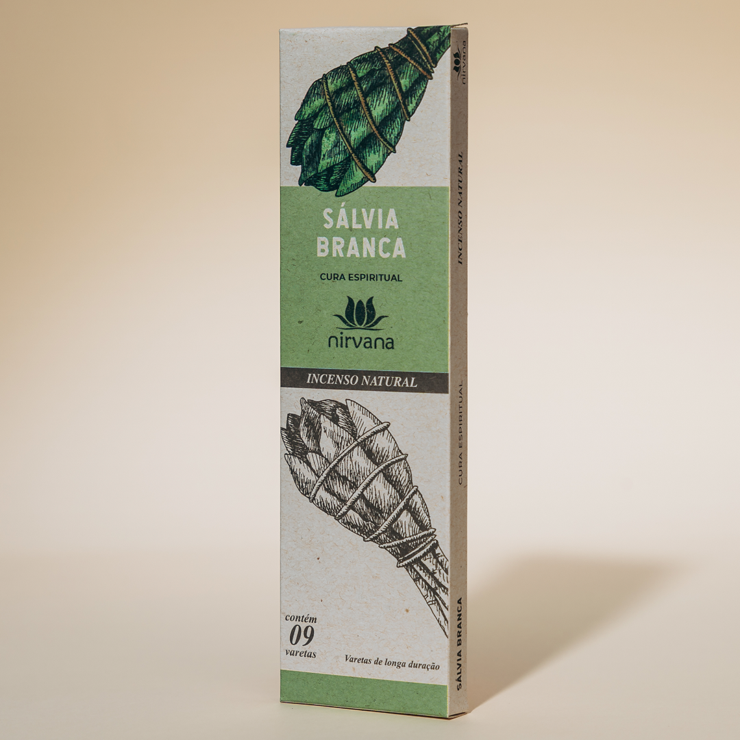 NIRVANA NATURAL WHITE SAGE INCENSE