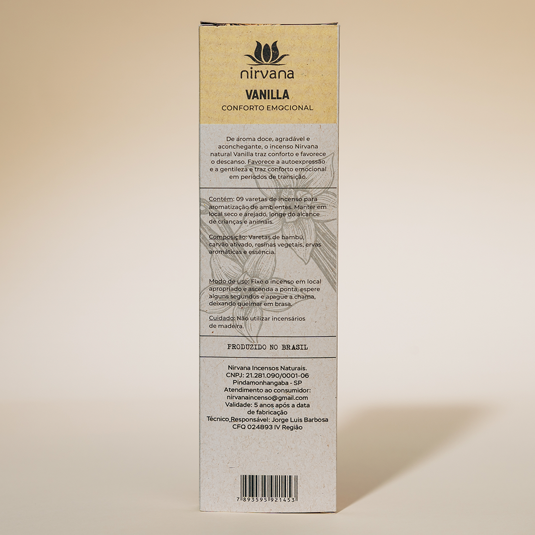 NATURAL VANILLA NIRVANA INCENSE